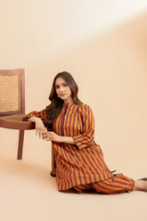 2-PC Printed Cotton Shirt with Trouser CPM-4-2S